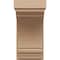 Ekena Millwork 9"W x 9"D x 18"H Wide Warren Rough Cedar Woodgrain TimberThane Corbel, Primed Tan CORUR09X09X18WARRCPR - alternate 4